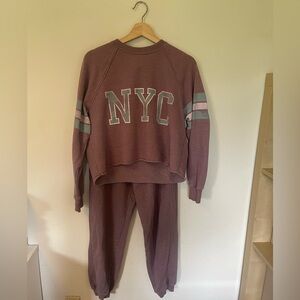 Aerie Matching Sweat Set